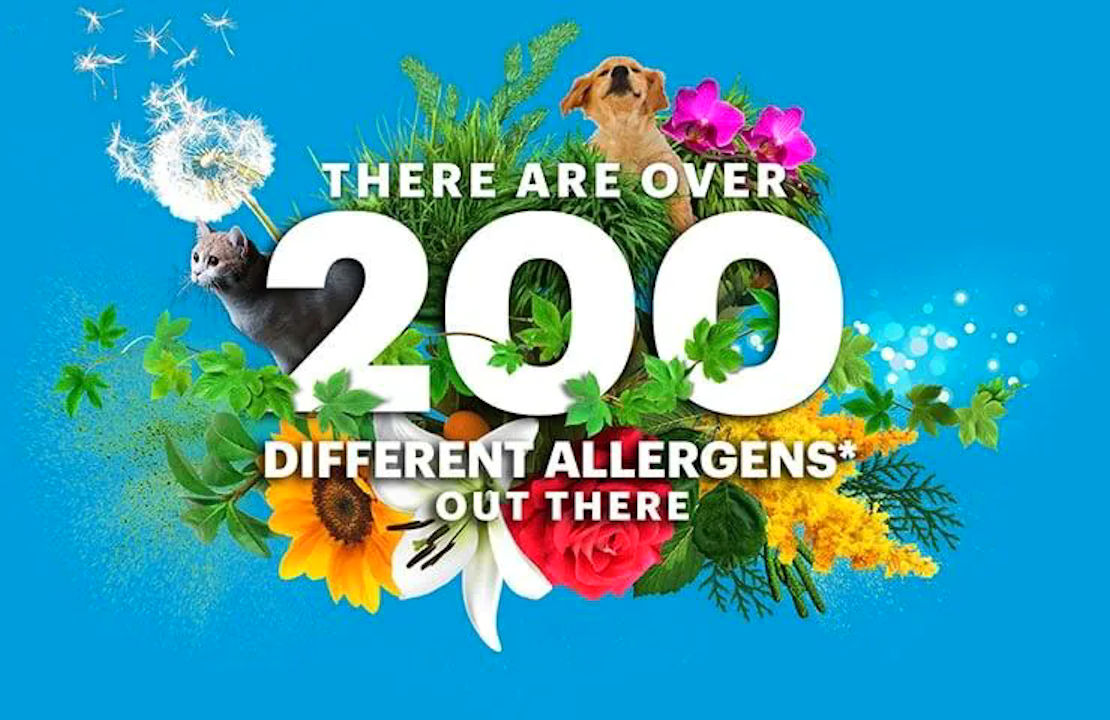 Over 200 Allergens