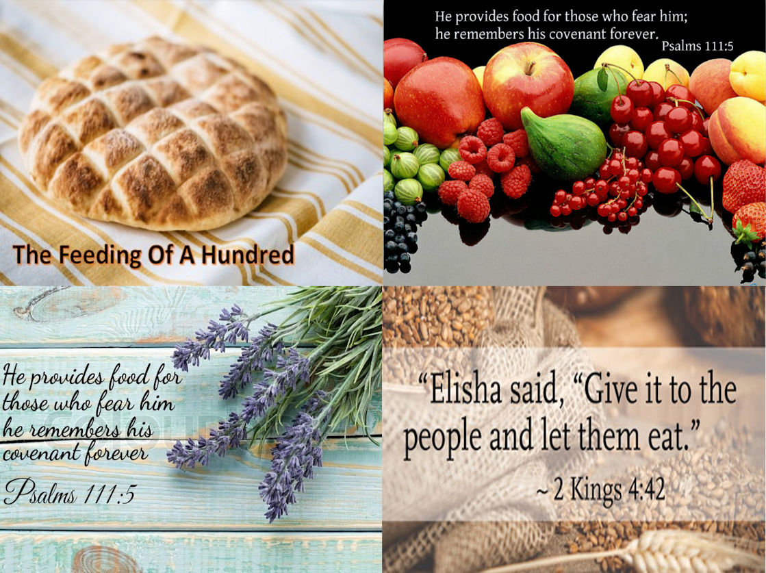 Elisha Feeding The Hundred