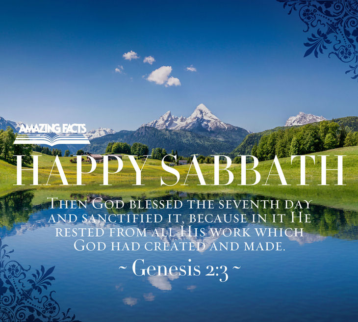 Happy Sabbath